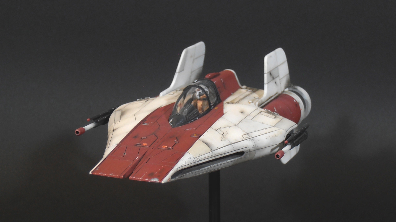 Bandai A-Wing - Star Wars: Return of the Jedi model kit - Aウィング