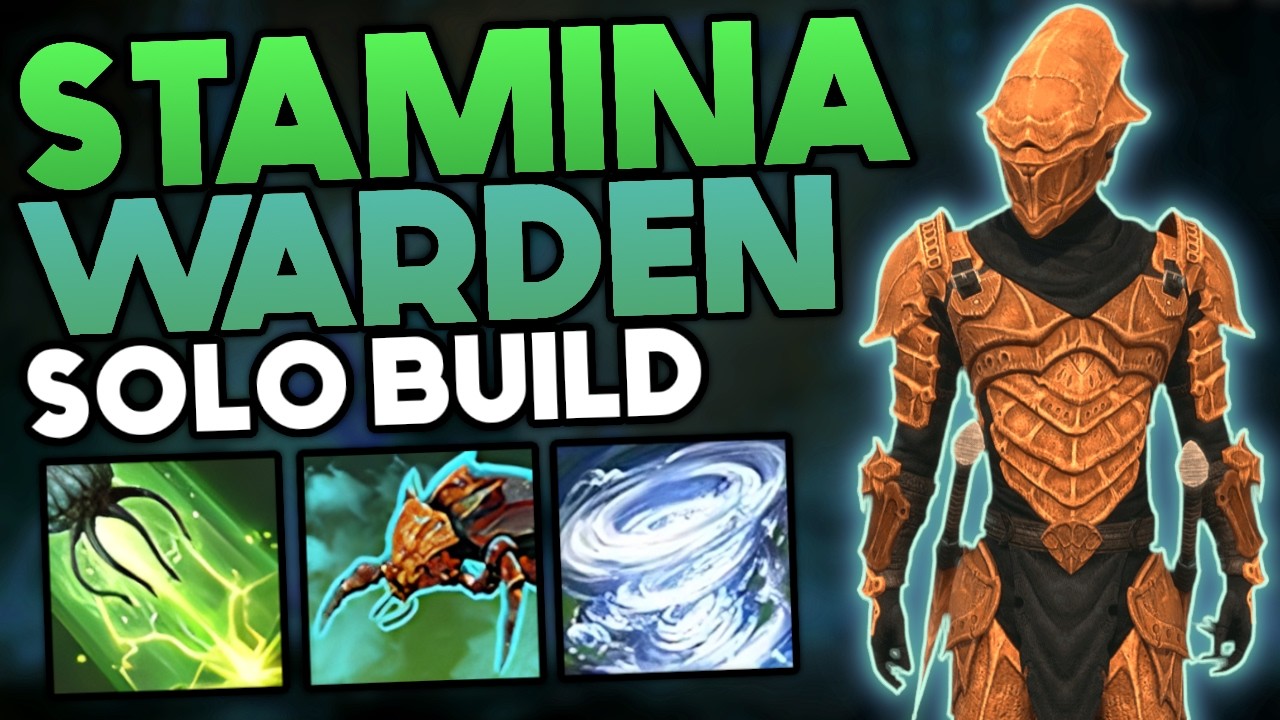 Pure Class Stamina Warden Solo Build | ESO Update 50
