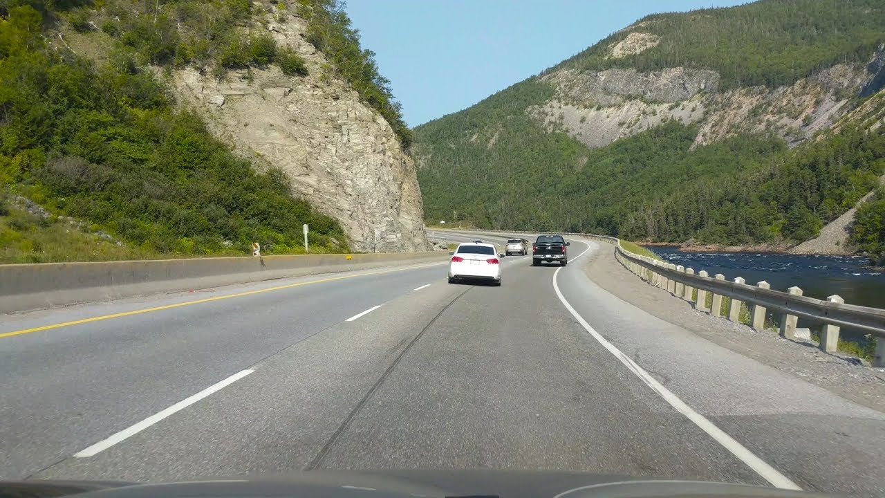 Driving the Trans-Canada Highway in Newfoundland