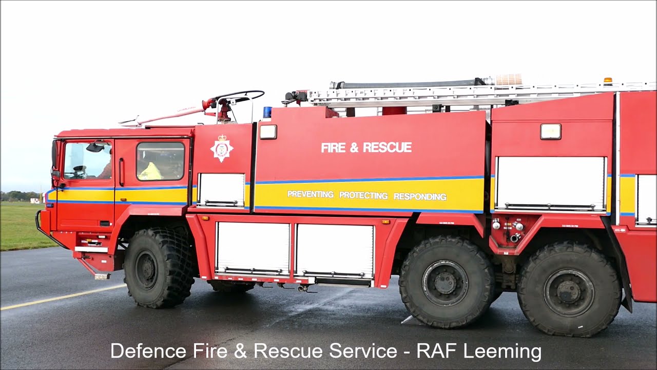 Firefighting Vehicles based at RAF Leeming 2019