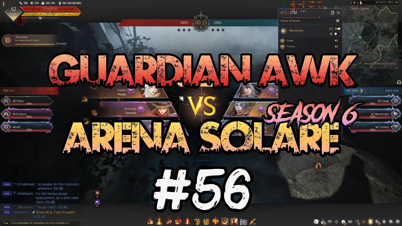 [Black Desert] Awakening Guardian PvP - Arena Solare Season 6 #56