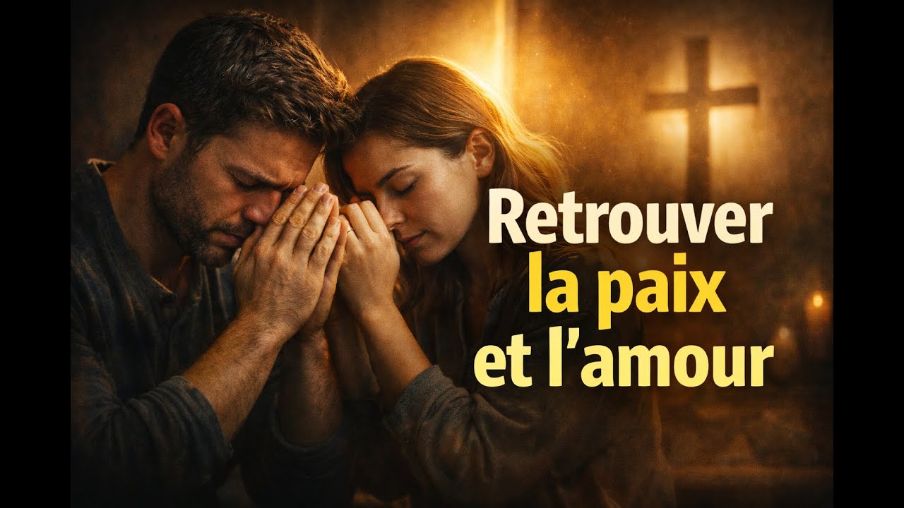 PRIÈRE POUR LES COUPLES EN DIFFICULTÉ : RETROUVER LA PAIX ET L'AMOUR.