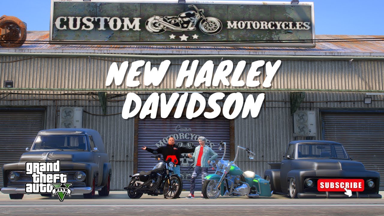 MOTOR HARLEY DAVIDSON BARU KENTUNG (GTA 5) INDONESIA