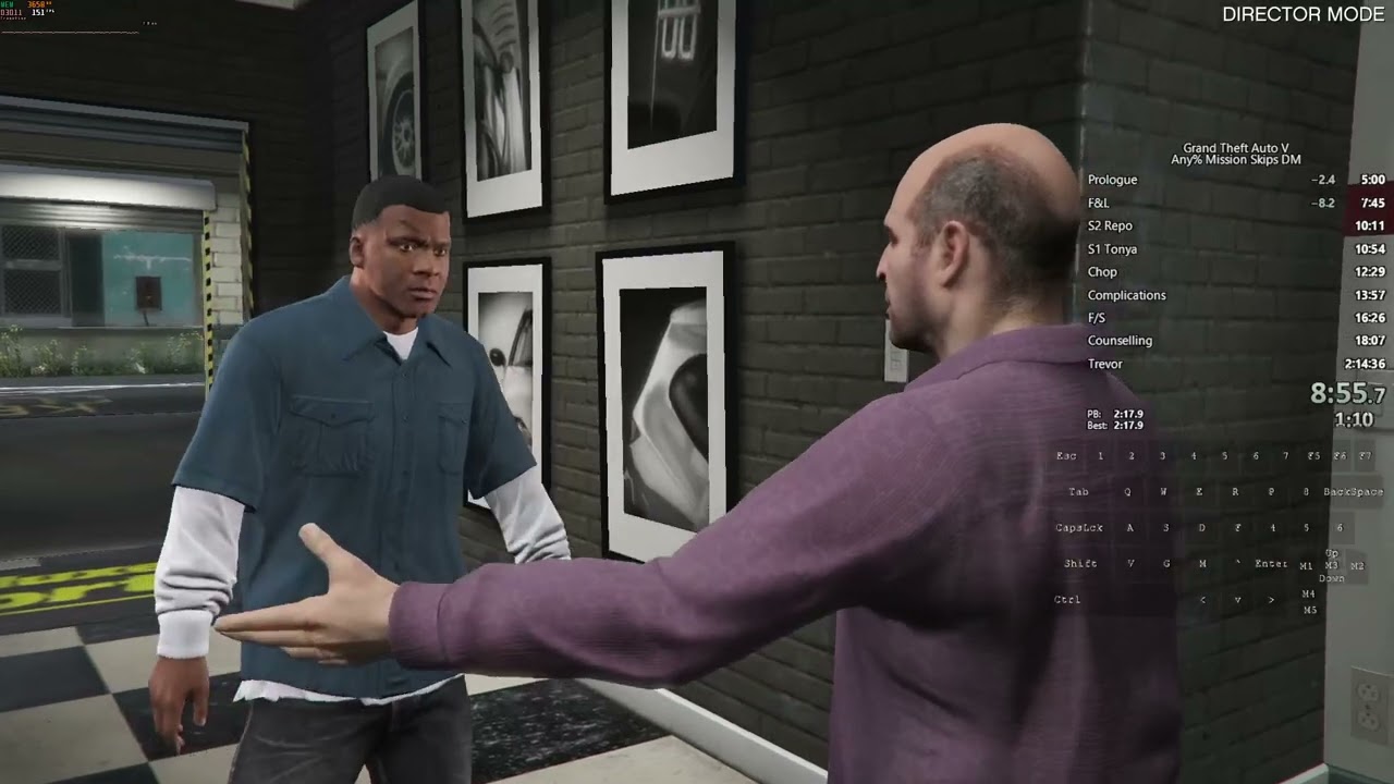 GTAV Any% Mission Skips DM 2:11:29