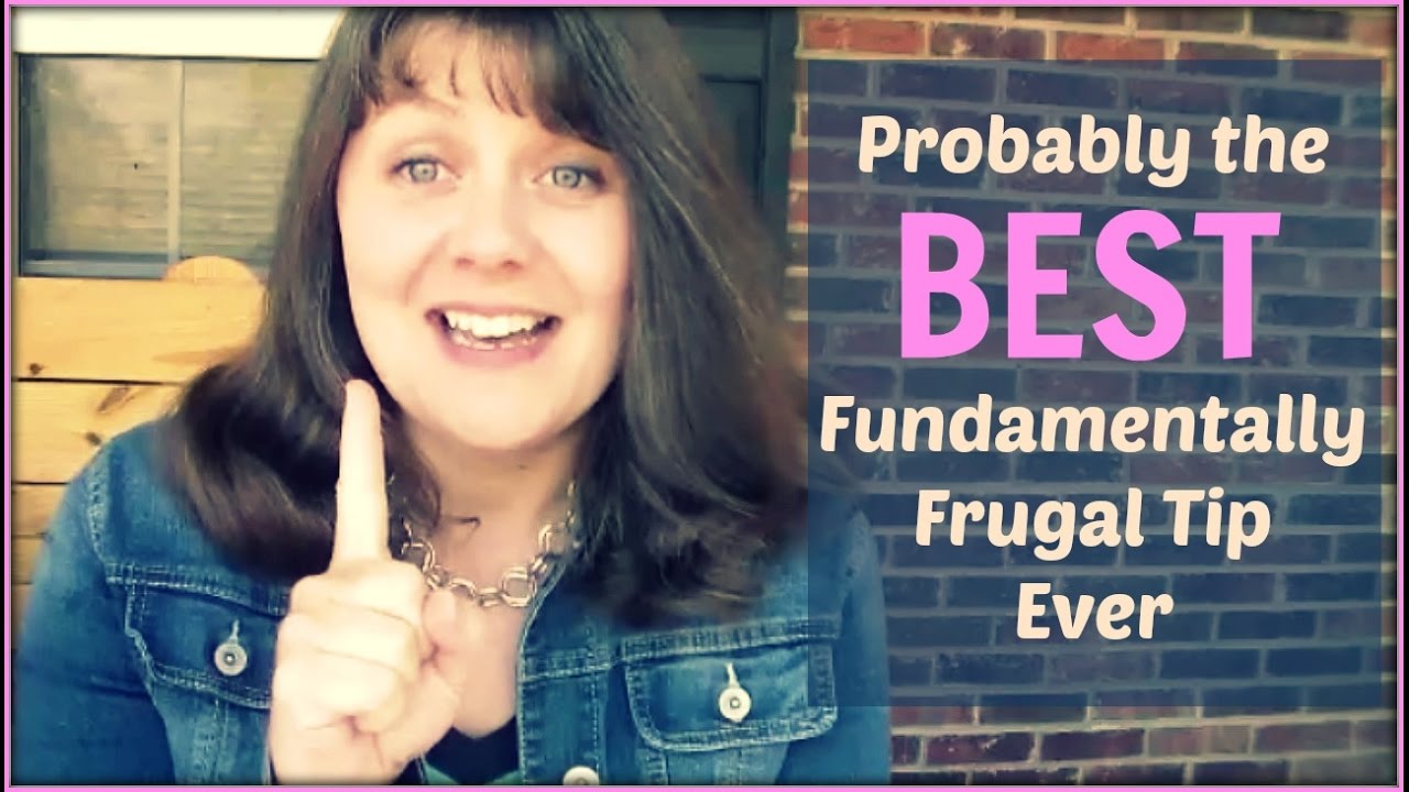 Probably The Best Fundamentally Frugal Tip Ever