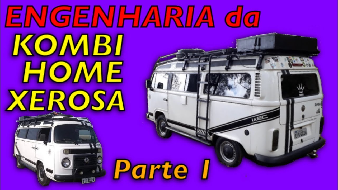 Conhecendo a  KOMBI HOME XEROSA - BANHEIRO POUP-UP-TOLDO GAVETA-BOX DE BANHO TRASEIRO-AQUECEDOR  GAS