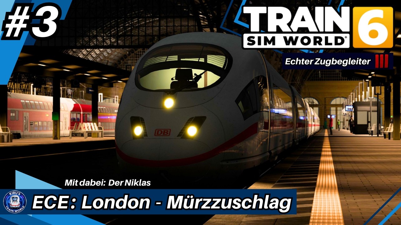 ECE: London - Mürzzuschlag #3 | Mainz - Gemünden | Train Sim World 6 | 🔊ANSAGEN🔊