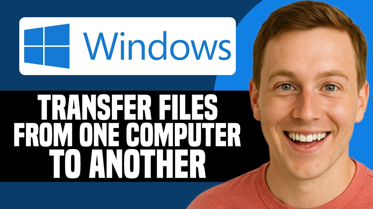 How To Transfer Files From One Computer To Another (Easiest Way!)