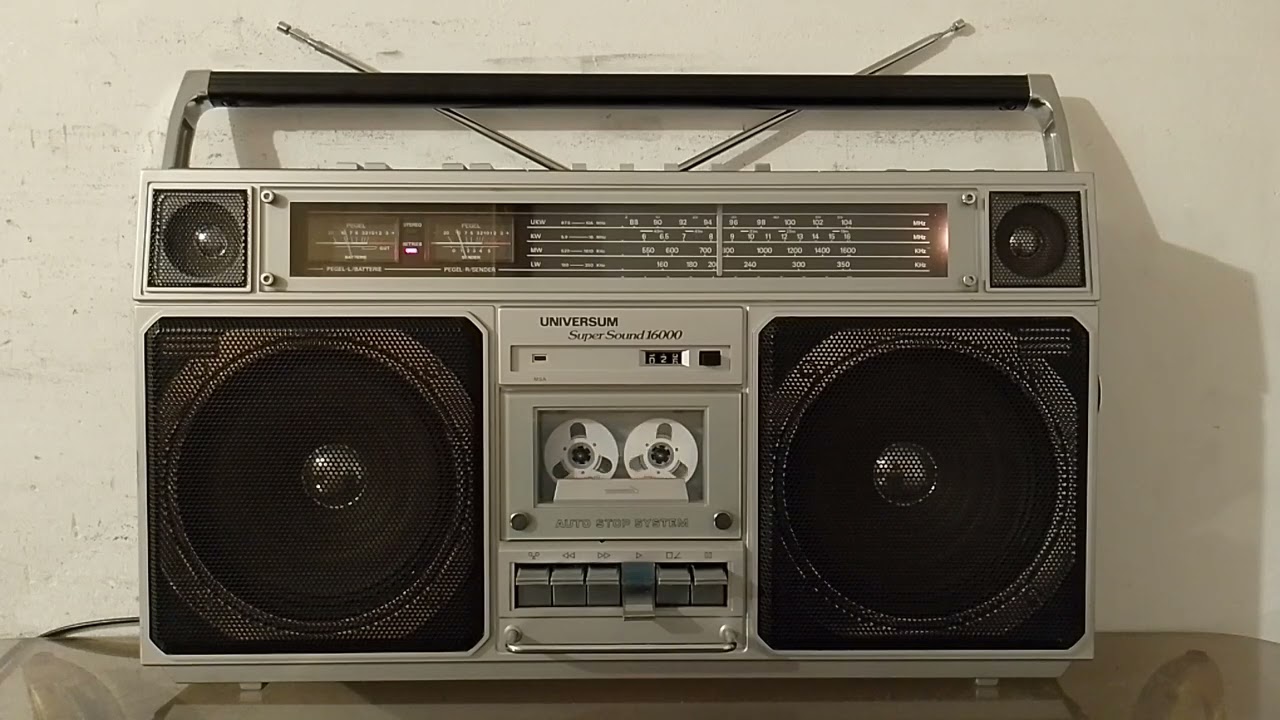 UNIVERSUM SUPER SOUND 16000  HiFi  STEREO  RADIORECORDER