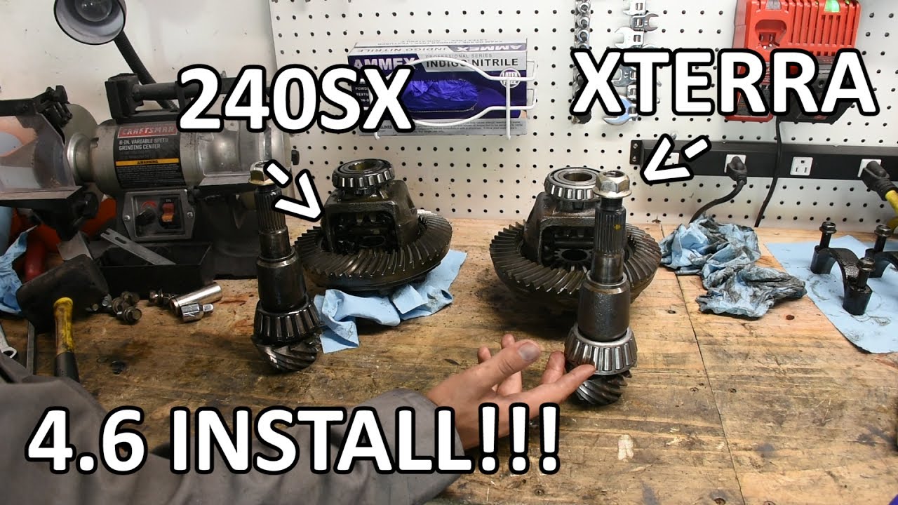 Замена колец и шестерни 240SX 4.6 от XTERRA | Без цензуры