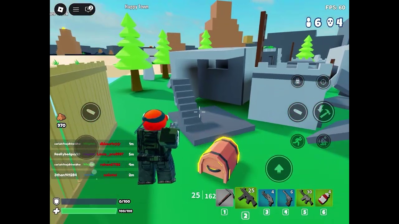 Fortnite in Roblox 