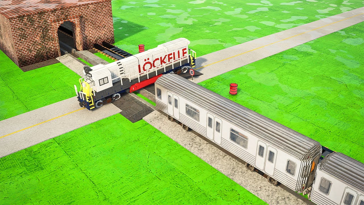 Locomotive Train Crashes | Teardown