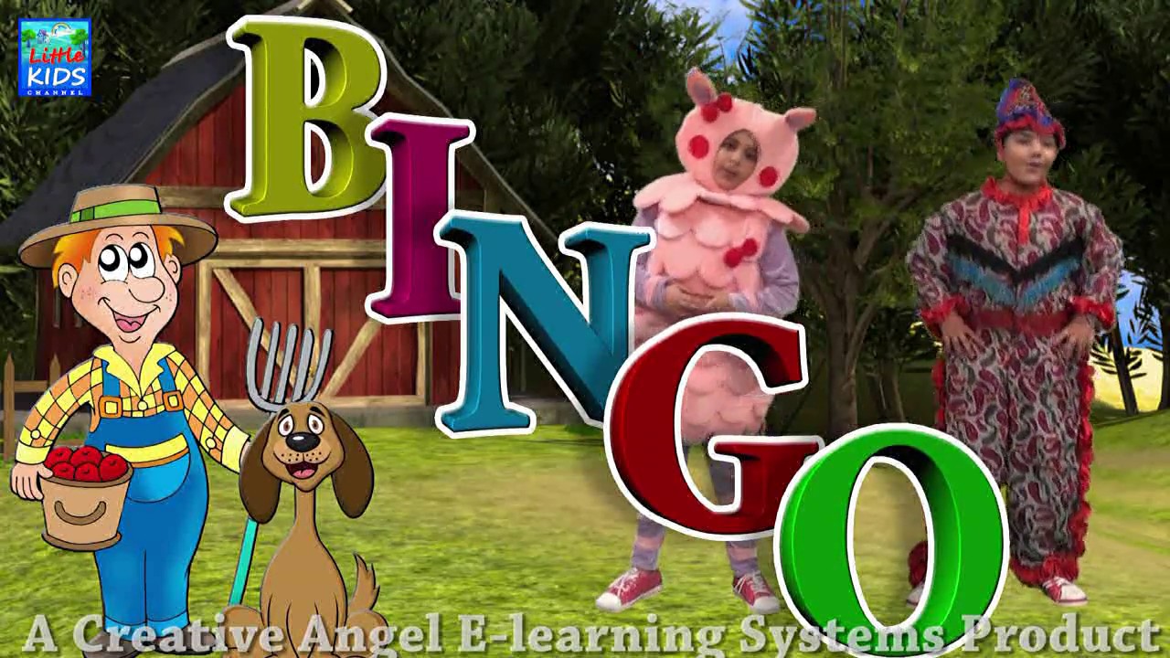 Popular Nursery Rhymes - Bingo Dog with Lyrics | Sing and Learn