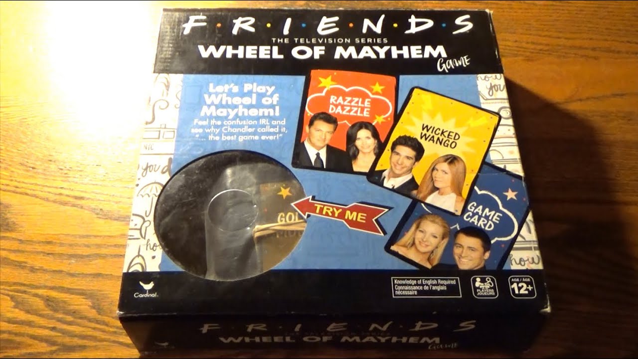 Joey Tribbiani, The Ultimate Bamboolzer - Friends: Wheel of Mayhem Game by Cardinal (TSR EXCLUSIVE)