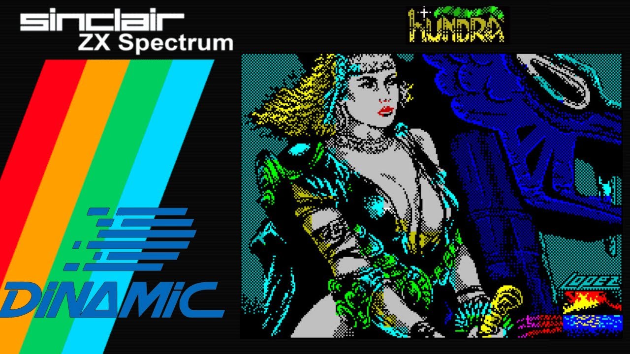 HUNDRA / ZX Spectrum / Los vikingos desembarcan / 1987 / Otra Joya de la Edad de Oro / Jara Retro