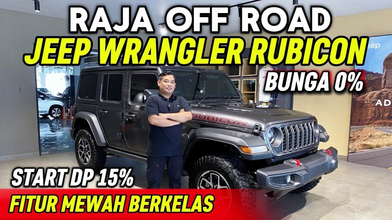 ‼️ RAJA OFF ROAD MOBIL PARA SULTAN ‼️ REVIEW JEEP WRANGLER RUBICON 2025 ‼️ REVIEW JEEP RUBICON 2025