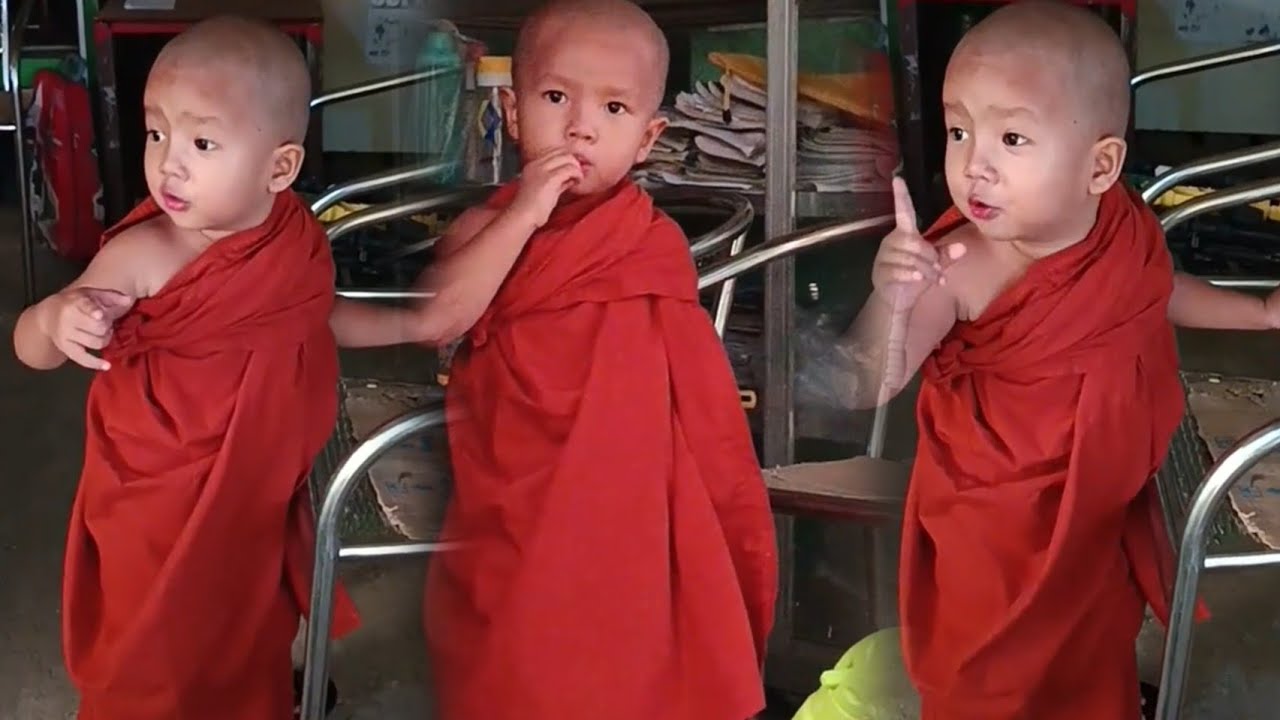 ကိုရင်လေး သူ့မမကို ဒိန်ချည်ဗူးတွေယူသောက်ရင် မိုးကြိုးပစ်မယ်ဆိုဘဲ သူသောက်ရင်တော့ ဘာမှမဖြစ်ဘူးတဲ့ 