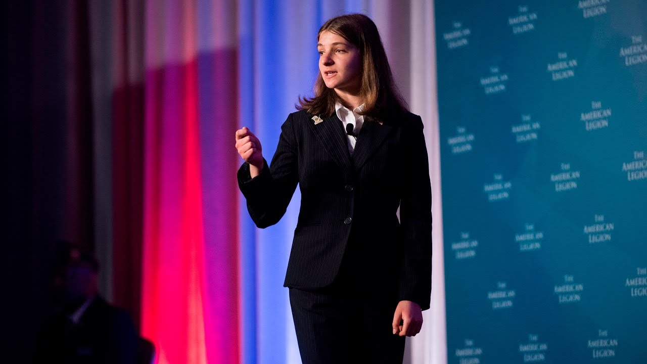 2017 National Oratorical Contest Finals - Robyn Anzulis - Prepared Oration