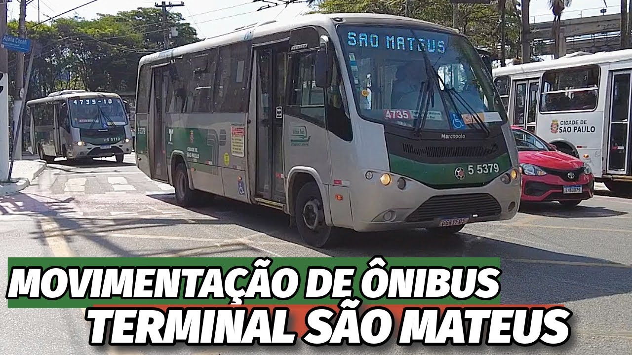 MOVIMENTAÇÃO DE ÔNIBUS - TERMINAL SÃO MATEUS