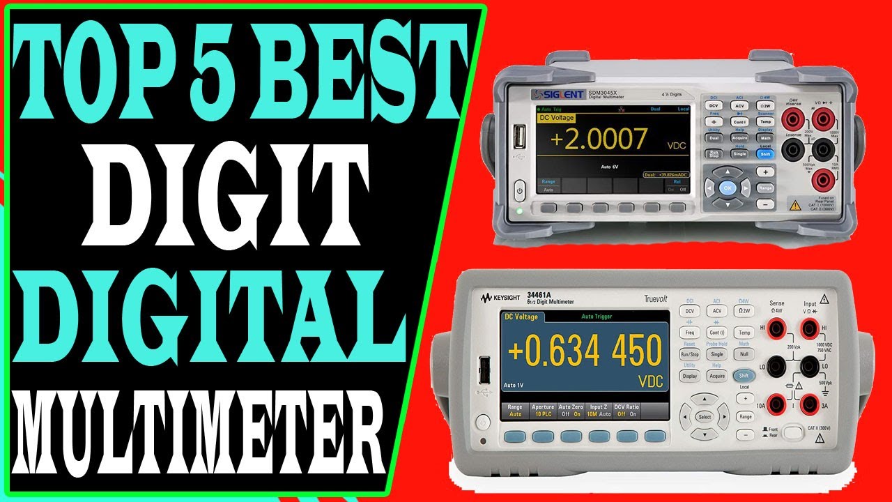 Top 5 Best Digit Digital Multimeter Review 2023