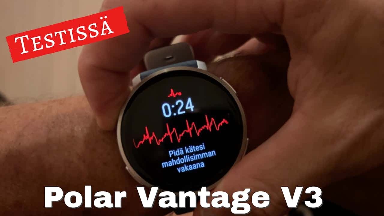 Testissä Polar Vantage V3