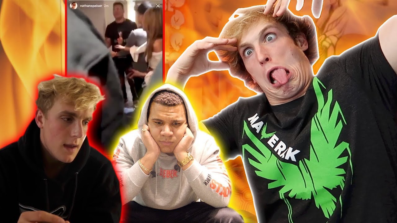 REACTING TO JAKE PAUL’S FIGHT WITH WOLFIE!