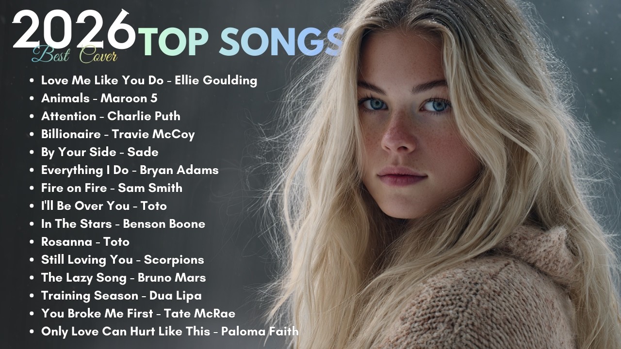 Best Acoustic English Songs 2026 🔥 Relaxing Acoustic Cover Playlist | Cafe & Chill Vibes