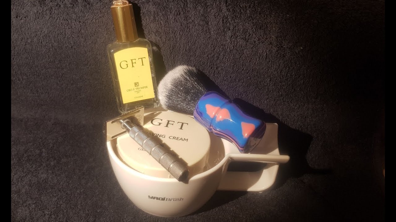 Executive Shaving Outlaw Razor - GFT Shaving Cream - PAA The Cube
