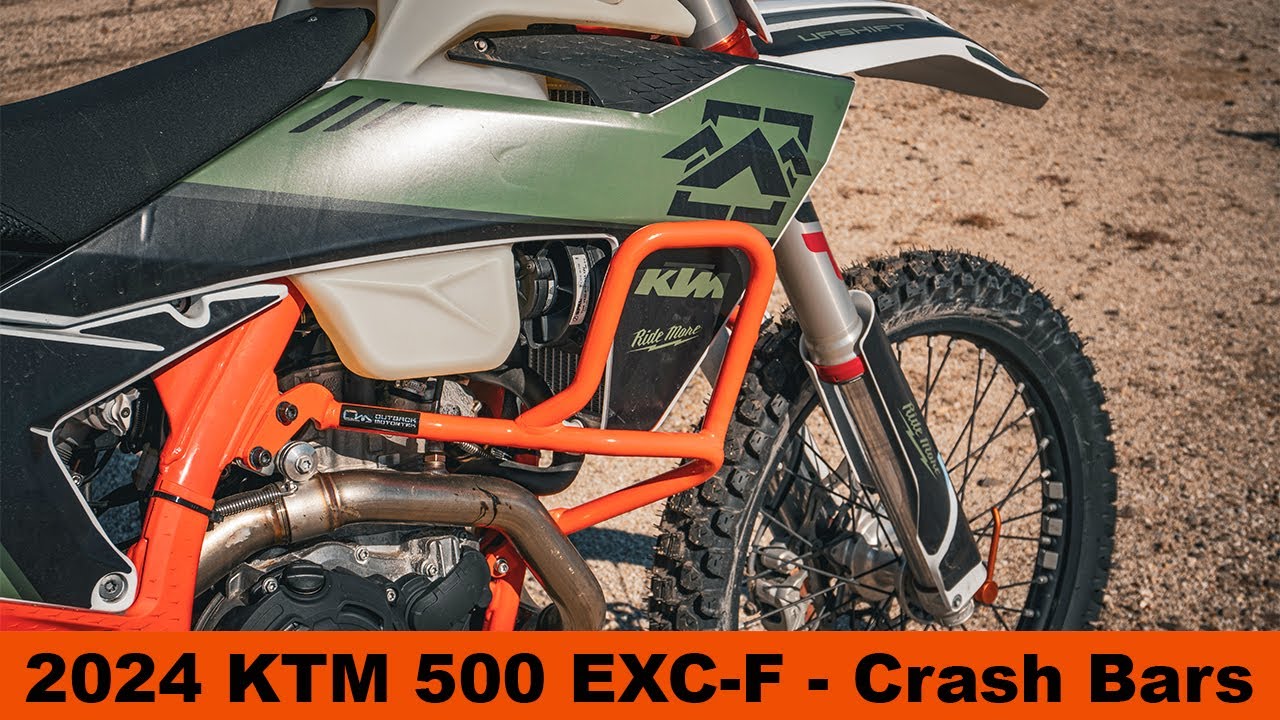 2024 + KTM 500 EXC-F Crash Bars Installation Guide