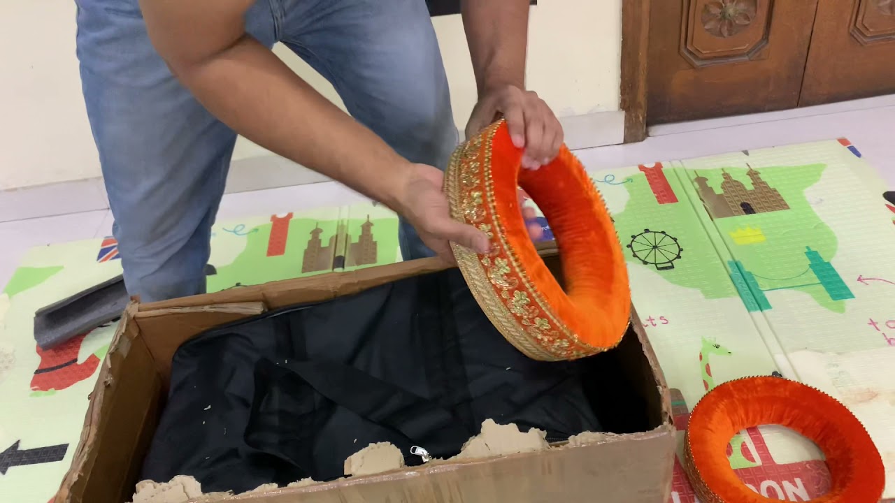 Unboxing of Tabala pair sent by  Prince music Kendra , Delhi ( Ishtiyq Khan )