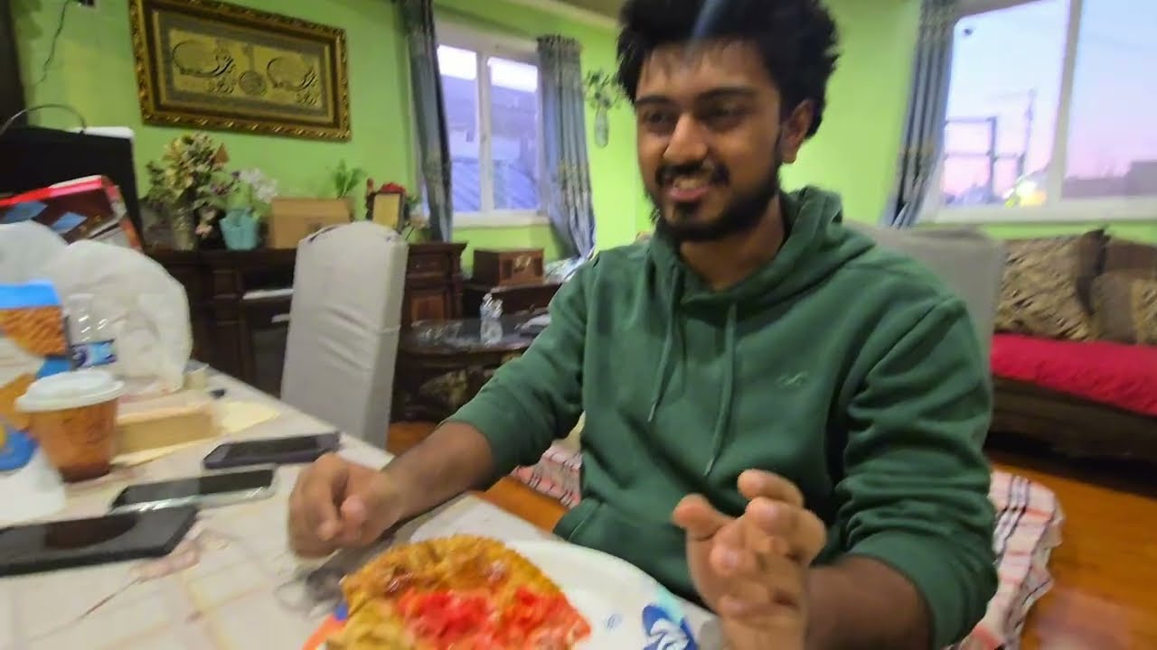 cooking shawarmas with hot Cheetos 
