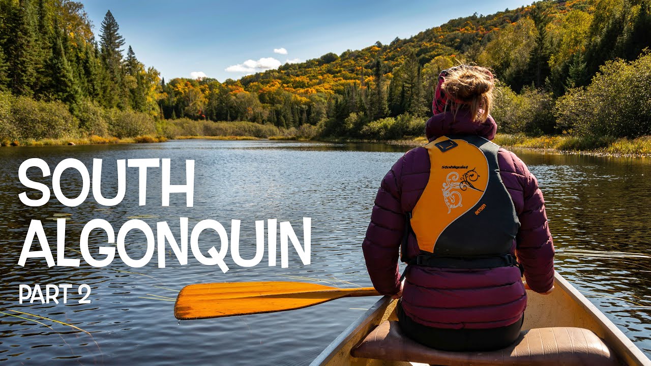 South Algonquin Canoe Trip | PART 2 | Fall Colours, Gut Rapids and High Falls