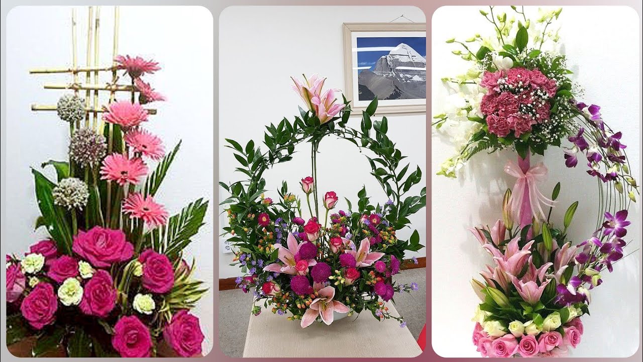 Most stylish and trendy fresh flower decoration ideas