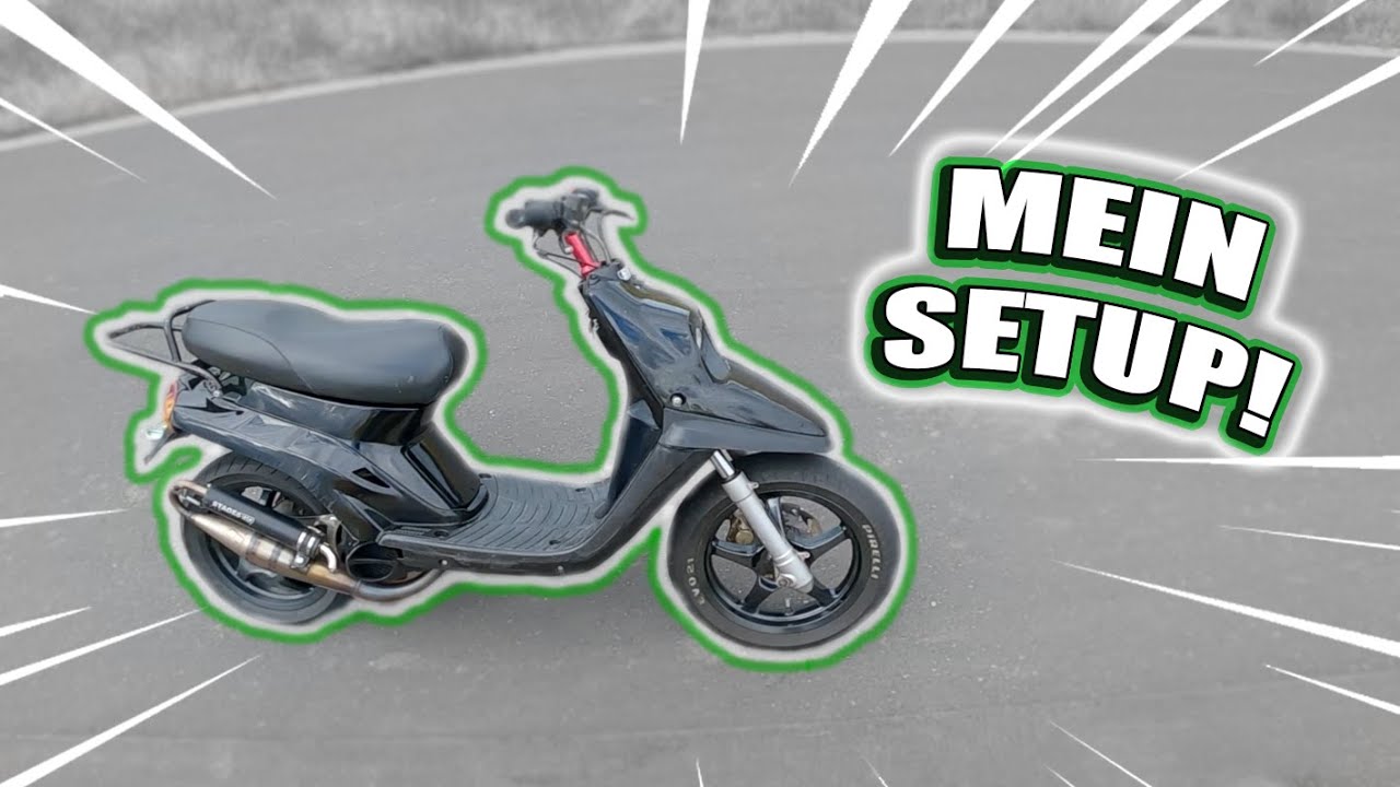 Mein Roller Setup! Fährt über 100kmh! | RollerVlog | Mbk Booster