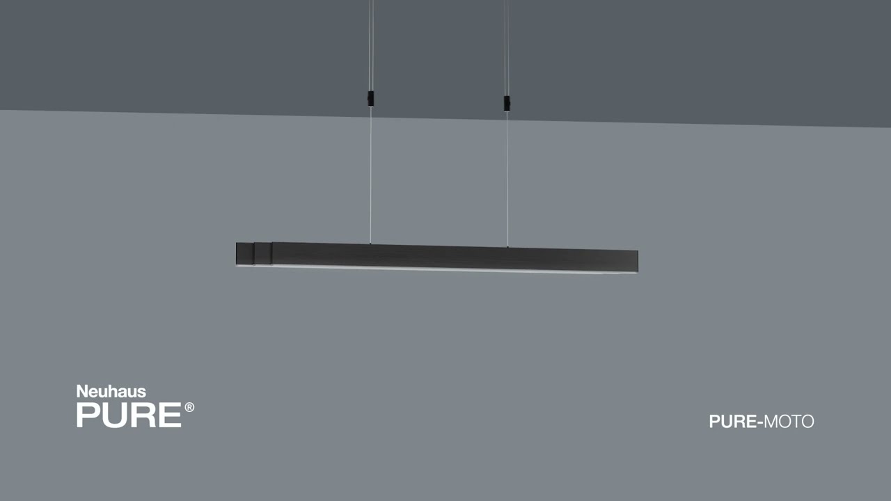 Paul Neuhaus PURE-MOTO LED Pendelleuchte mit e-SLIDE&reg;
