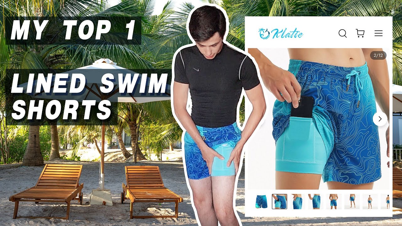 My No.1 Swim Trunks This Summer! Compression Liner is Soooo Comfortable!