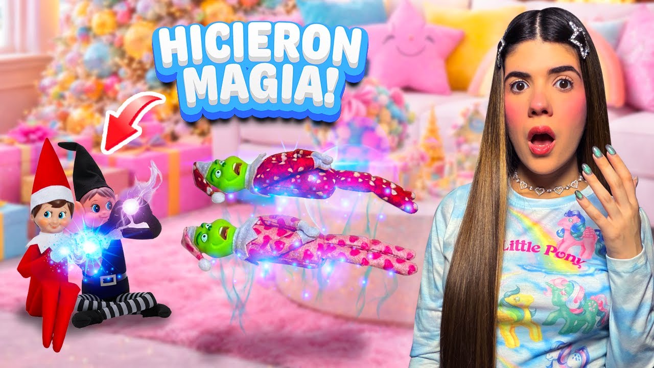 Mis ELFOS convirtieron a los GRINCH en ELFOS GIGANTES en plena GRABACI&Oacute;N😱😵&zwj;💫 (Noche 14🌙) | Ani Cat😻
