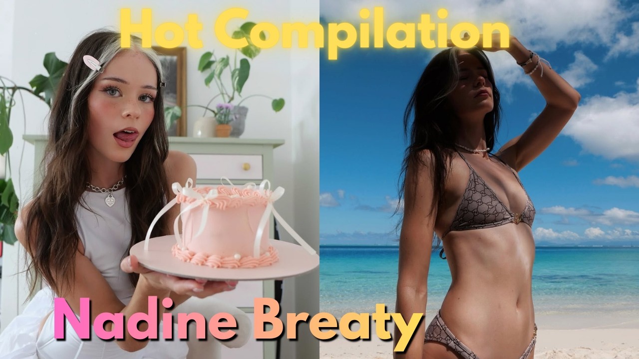 NADINE BREATY ist crazy GEIL!! 🫢🔥(hot compilation)