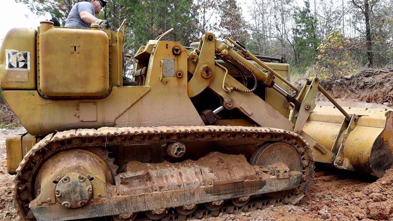 Caterpillar Traxcavator Yellow Iron Machine Porn!