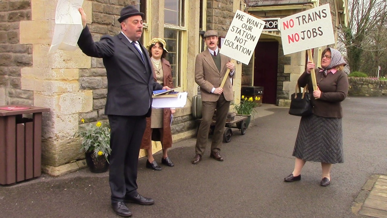 Dr Beeching visits the AVON VALLEY RAILWAY and faces a HOSTILE reception!.
