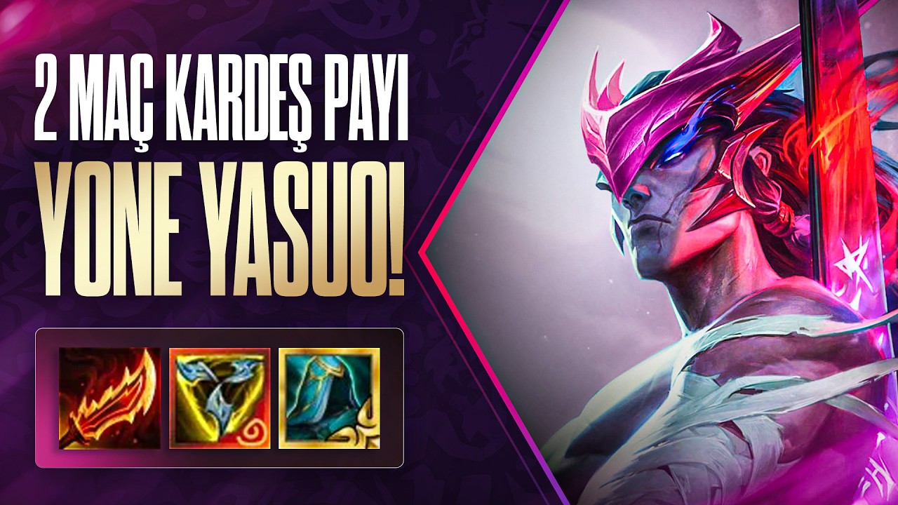 2 MAÇ KARDEŞ PAYI YONE YASUO! | HOLYTHOTH TFT