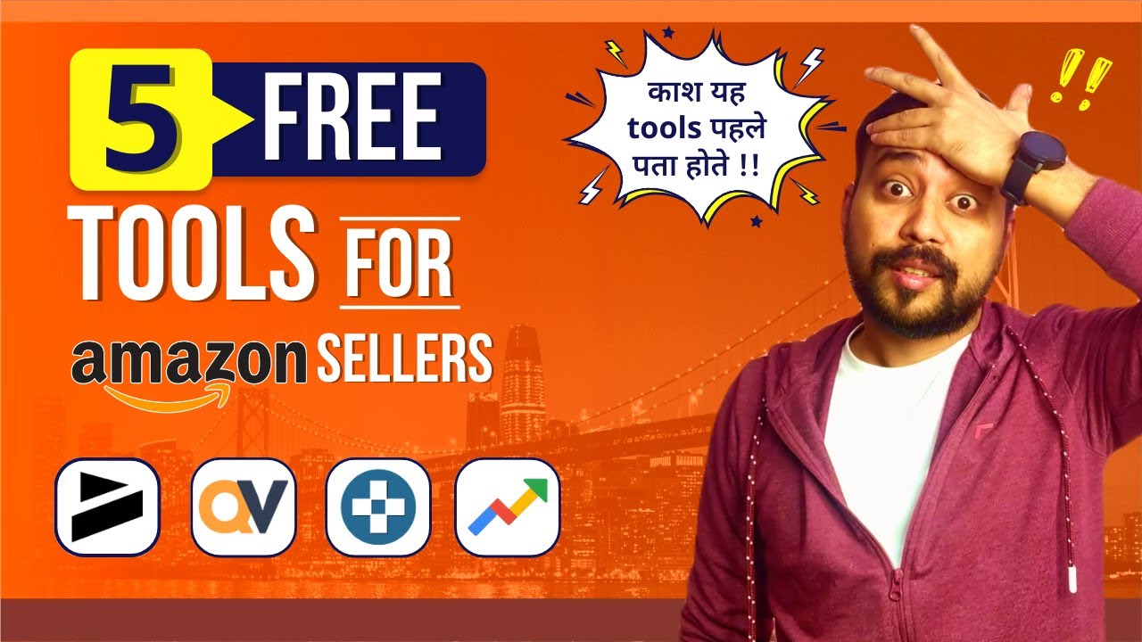 🔥 5 FREE & BEST Amazon FBA Chrome Extension & Software Tools For Amazon Sellers (HINDI)