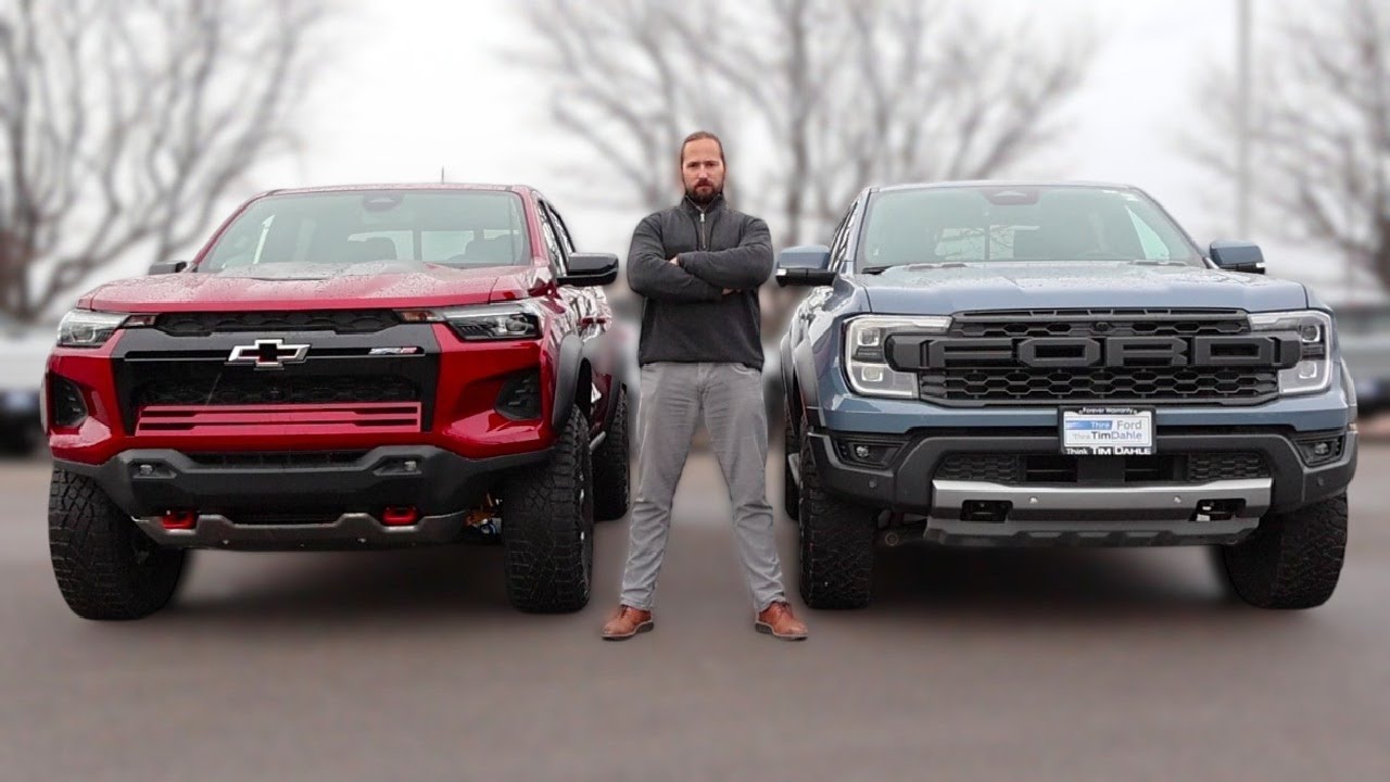 Правда ранит... Для Chevy // Chevy Colorado ZR2 2026 года против Ford Ranger Raptor 2026 года//