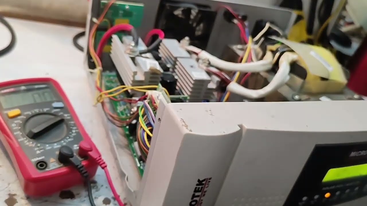 microtek 1450 overload after backup on