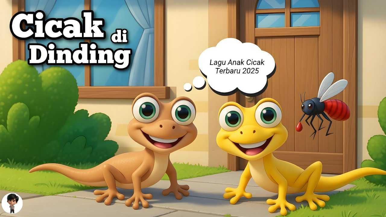 Cicak Cicak Di Dinding | Lagu Anak Indonesia Populer | Lagu Anak Edukasi & Ceria