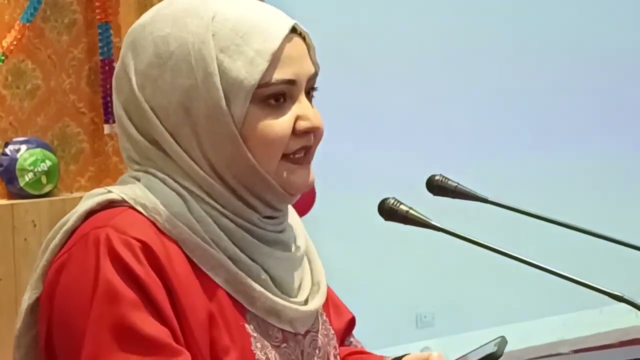 Shah Syed Areej and her skill to Ideate novel concepts is Remarkable at SKUAST K @Areejological