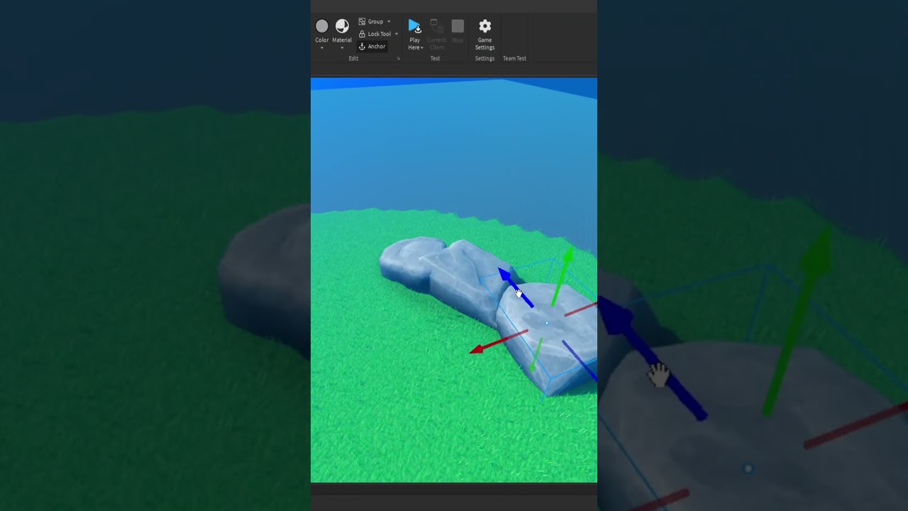 HOW TO MAKE STYLIZED ENVIRONMENTS IN ROBLOX STUDIO #gamedev #robloxdev #robloxstudio #robloxbuilds