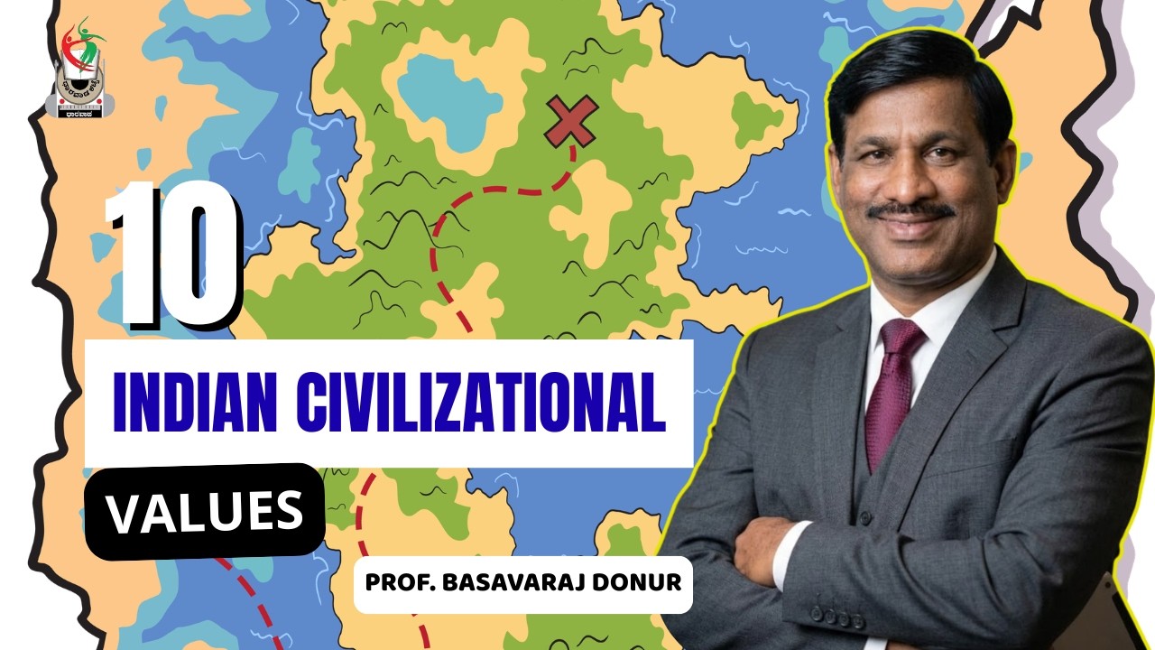 10 Core Indian Civilizational Ethics | Dharma, Karma, Ahimsa Explained | Prof. Basavaraj Donur