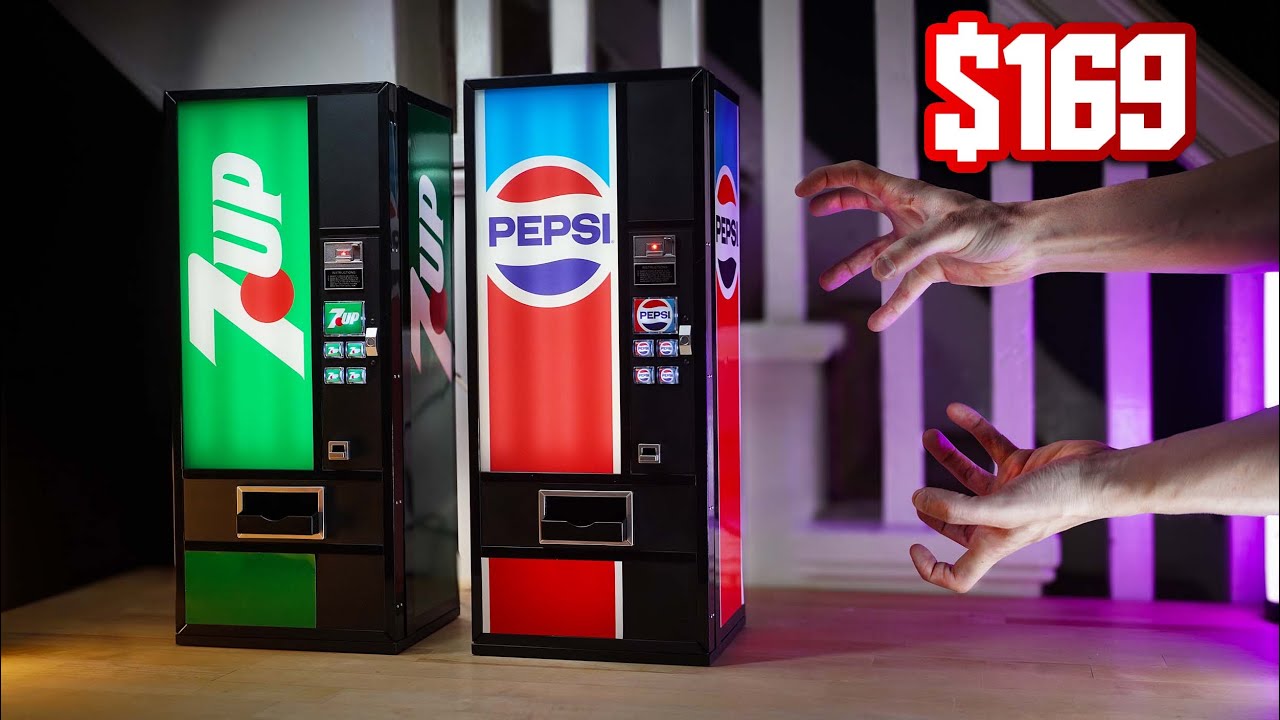 These Vending Machines are 1:4 Scale and SO COOL!