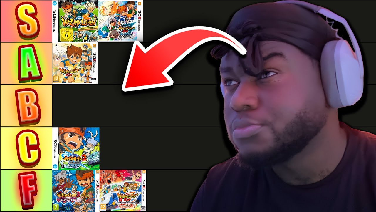 Ranking EVERY Inazuma Eleven Game